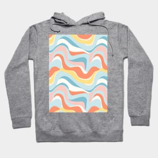 Autumn Nostalgia: Retro Pastel Doodle Delight Hoodie